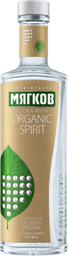 Мягков на спирте органик 0,5л Водка Россия