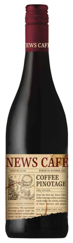 Вестерн Кейп. Ньюс Кафе. Кофе Пинотаж красное п/сухое 0,75л. Вино ЮАР