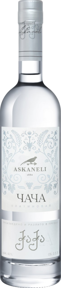 Чача Асканели Платиновая 0,5л. Водка Грузия