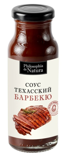 Соус техасский "Барбекю" т.м.Philosophia de Natura 230 г
