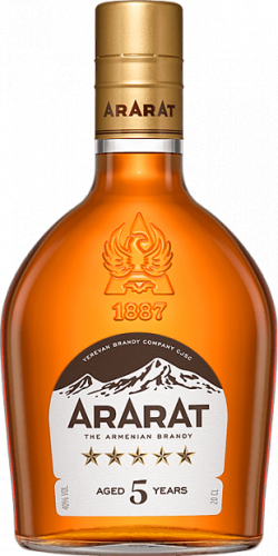 Арарат 5* 0,25л NEW Коньяк Армения