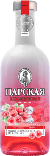 Царская Оригинальная Клюквенная (красная) 0,5л Настойка горькая Россия