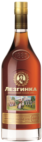 Лезгинка/Кизляр КВ 0,5л Коньяк Россия