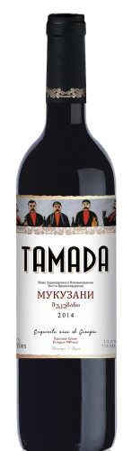 Тамада Мукузани красное сухое 0,75л. Вино Грузия