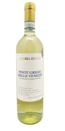 Пино Гриджио делле Венецие белое сухое 10-13% DOC 0,75л. Вино Италия