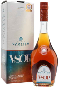Готье ВСОП 0,7л в п/уп. Коньяк Франция