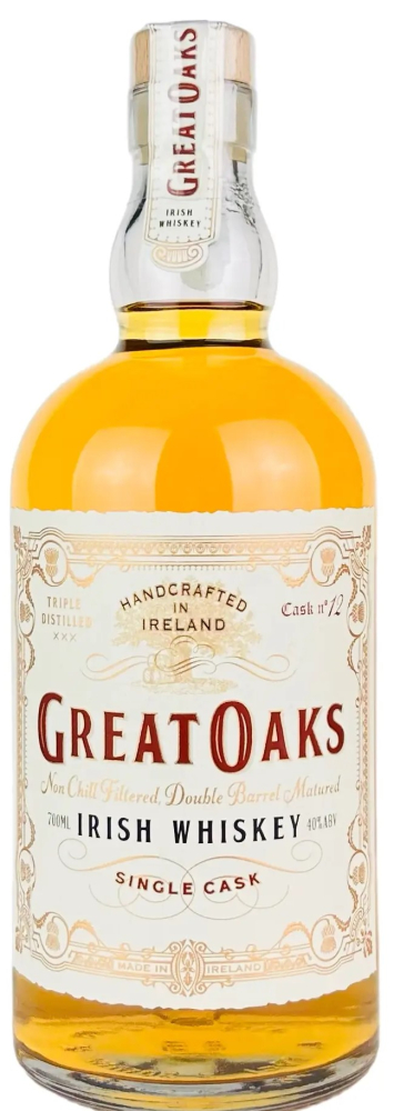 Грейт Оакс. Айриш виски. Сингл Каск 0,7л. Виски Ирландия
