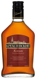 Российский пятилетний Кремлевский 0,25л. Коньяк Россия