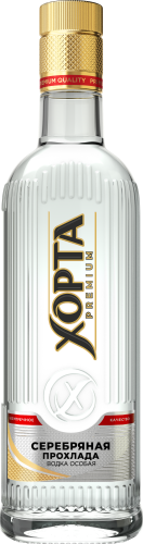 ХОРТА серебрянная прохлада 0,5л. Водка особая Россия