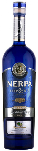 НЕРПА ГЛУБИНА И ЛЕД/NERPA DEEP & ICE 40%  0.7л. Водка Россия