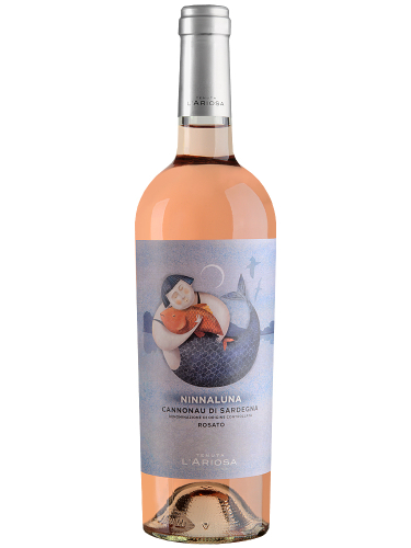 Л'Ариоса Нинналуна Каннонау розовое сухое 0,75л. Вино Италия