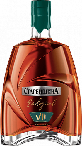 Старейшина КВ выдержанный 7 лет 0,5л Коньяк Россия