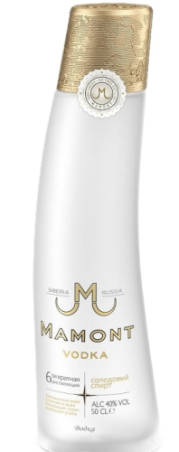 Мамонт 0,5л. Водка Россия
