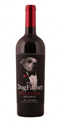 Зэ Дог Фазер. Зинфандель. Резерв красное п/сухое 0,75л. Вино Италия