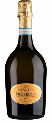 Просекко Каватина Атмосфера белое брют 0,75л Игристое. Вино Италия