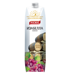 Изабелла Южная сладкое красное 1л. Вино Россия/Крым