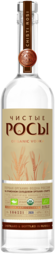 Чистые Росы из ячменного зерна 0,5л. Водка Россия