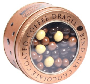 Драже кофейное покрытое темным, белым и молочным шоколадом 125 г
