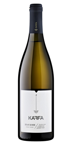 Шардоне Каффа белое сухое 0,75л. Вино Россия