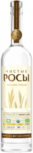Чистые Росы из ржаного зерна 0,5л. Водка Россия