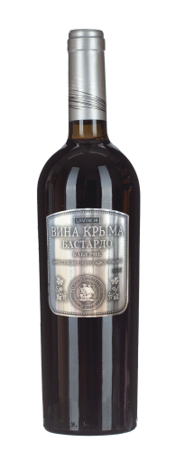 Бастардо Каберне серия Вина Крыма красное п/сладкое 0,75л. Вино Россия