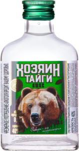 Хозяин тайги люкс 0,1л фл. Водка Россия