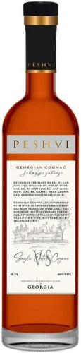 Пешви 3 летний 40% 0,5л Коньяк. Грузия