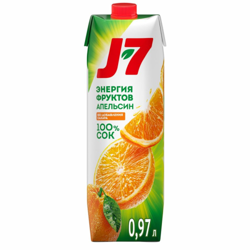 J7 Апельсин Сок 0,97л
