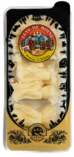 Сыр Тет де Муан 51% жир нарезка т.м.Margot Fromages 100г