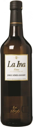 Херес "Ла Ина" Фино 0,75л. Вино ликерное. Испания