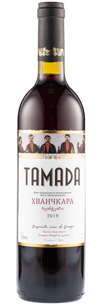Тамада Хванчкара красное п/сладкое 0,75л Вино Грузия