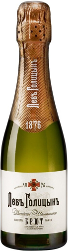 Игристое белое «Наследие мастера «Левъ Голицынъ»  брют. 0,2л С-Петербург