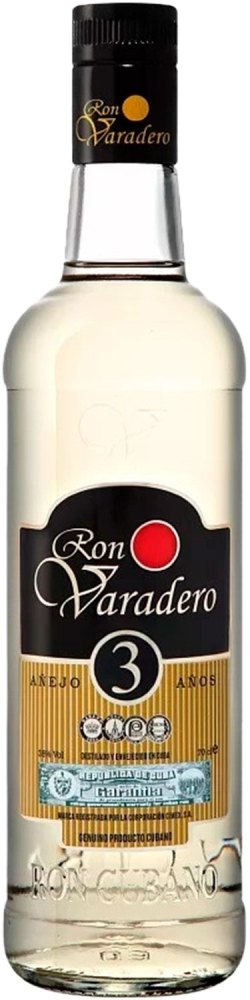 Варадеро Аньехо 3 года 38% 0,7л. Ром Куба
