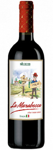 Ла Марабекка красное сухое 0,75л. Вино Италия