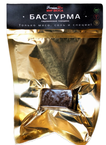 Мясное изделие Бастурма с/к т.м."Соль Дым ПереЦ" 50г
