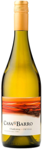 Каса де Барро Шардоне белое сухое 0,75л. Вино Чили