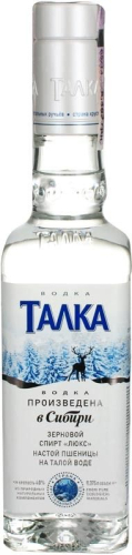Талка 0,375л Водка Россия
