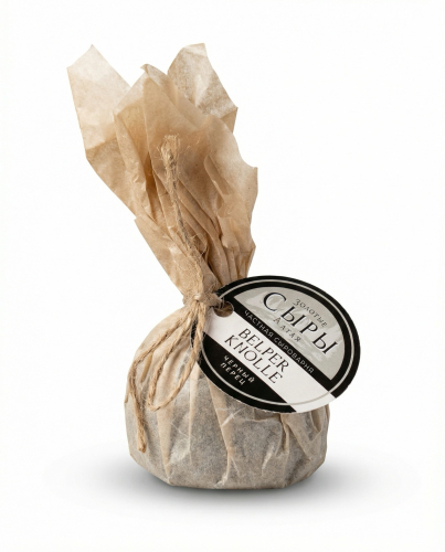 Сыр Белпер Кнолле в черном перце 45% жирн т.м.Золотые сыры Алтая 80г