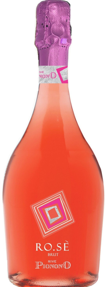 РО.ЗЕ 0,75л розовое брют . Игристое Италия