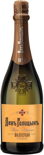 Игристое белое «Наследие мастера «Левъ Голицынъ»  п/сухое. 0,75л С-Петербург