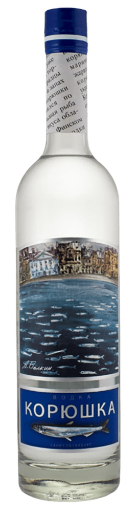 Корюшка 0,5л. Водка Россия
