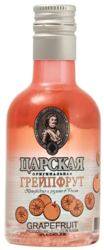 Царская оригинальная грейпфрут 0,05л Настойка горькая Россия