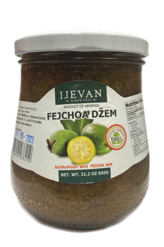 Джем из фейхоа т.м. Иджеван 600г. Армения