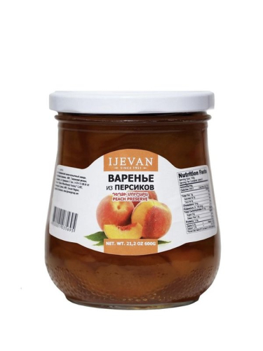 Варенье из персиков т.м. Иджеван 600г. Армения