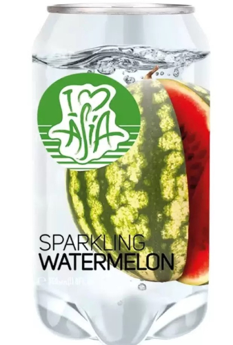 I love Asia 350мл Газированный напиток со вкусом арбуза . Южная Корея