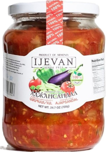 Овощная смесь (Аджапсандал) т.м.Иджеван 700г. Армения