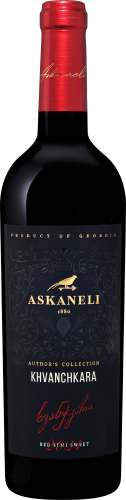 Хванчкара серия Author's Collection красное п/сладкое 0,75л. (Братья Асканели)  Вино Грузия