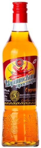 Мариинские просторы с перчиком 0,5л. Настойка горькая Россия