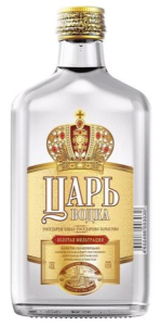 Царь 0,25л. Водка Россия