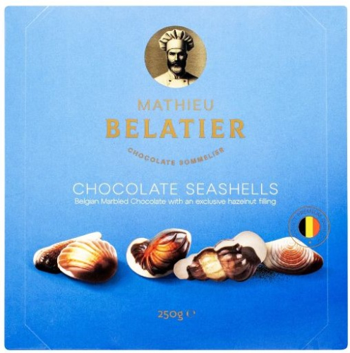 Конфеты шоколадные Mathieu Belatier Ракушки 250 г